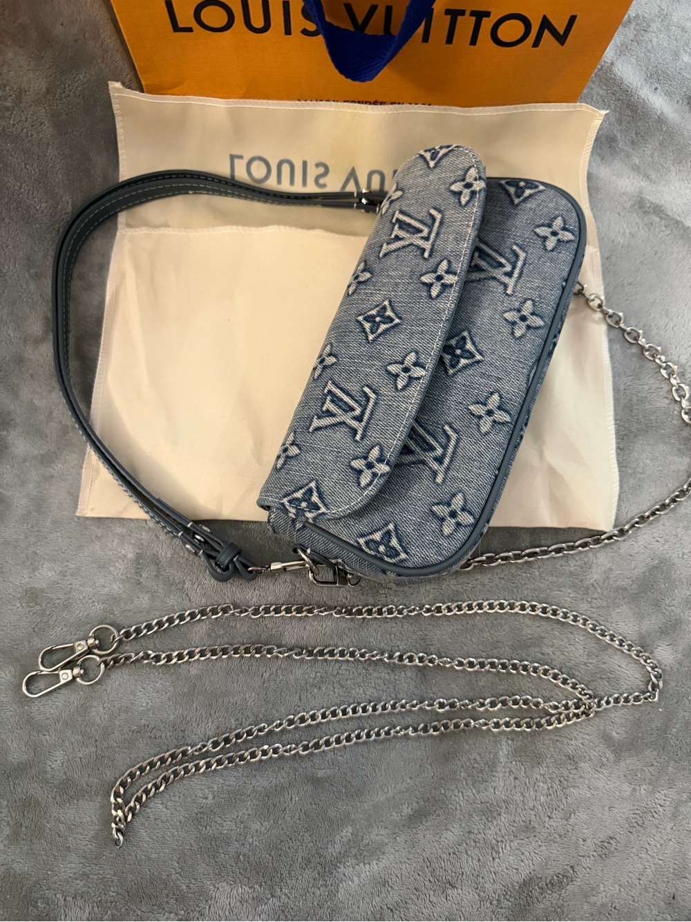 Louis Vuitton Denim  Mini bag - Picture 8 of 9